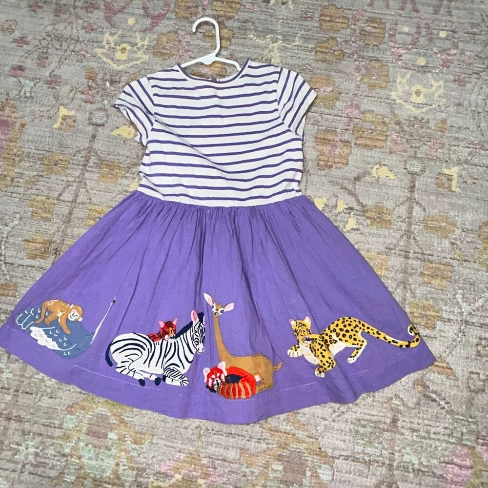 Mini Boden safari animal dress sz 4/5